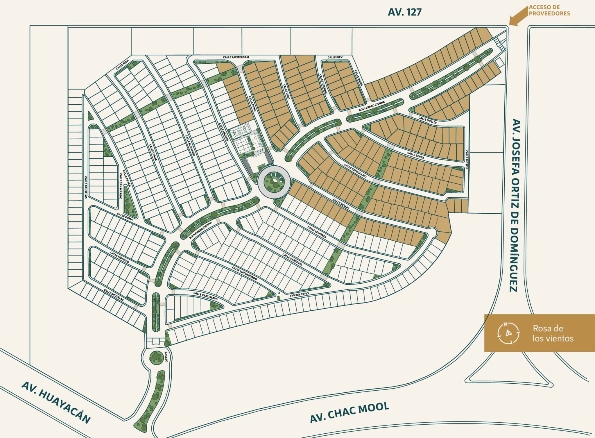 Bardenna — Plan maestro